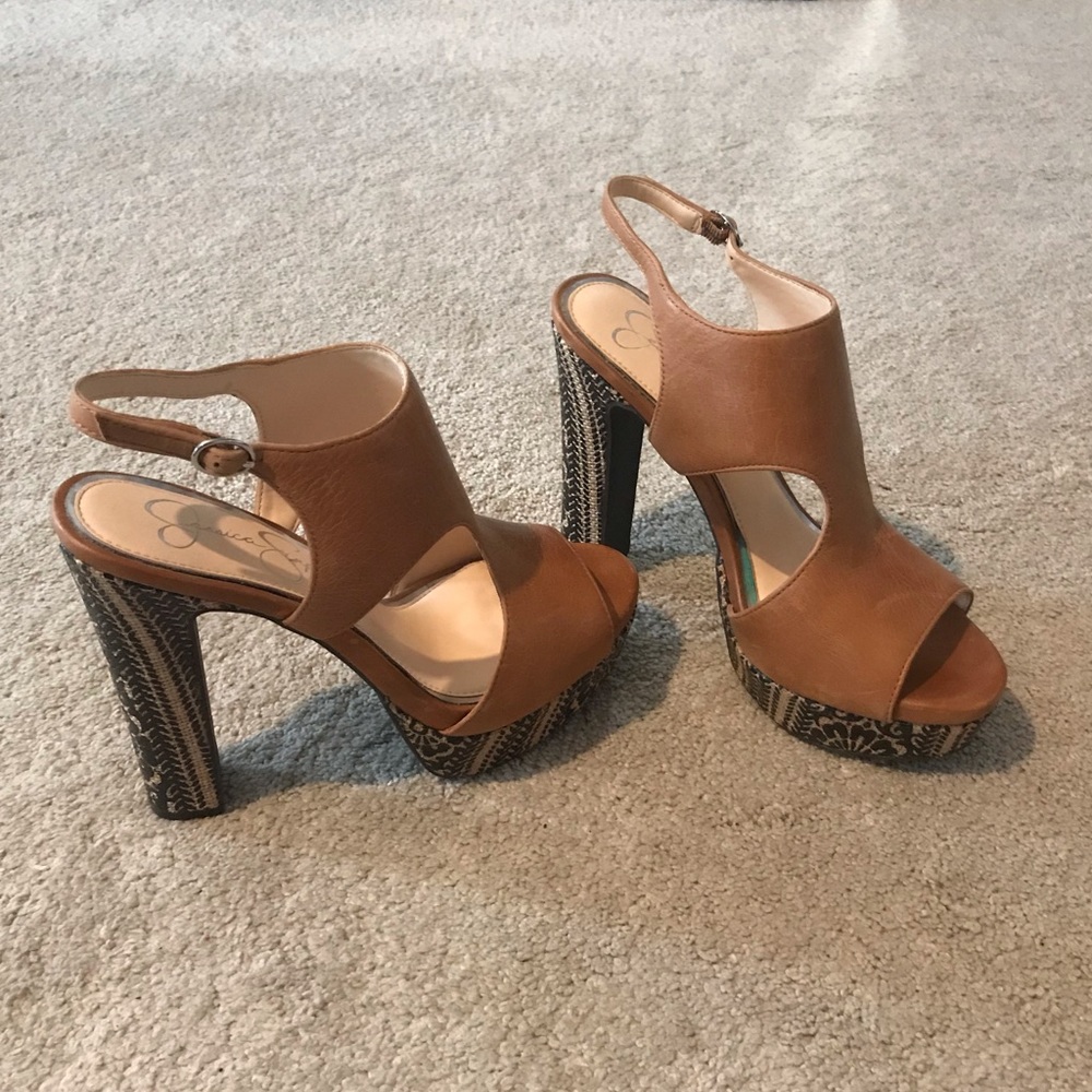 Jessica Simpson Barrow Platform Heels
